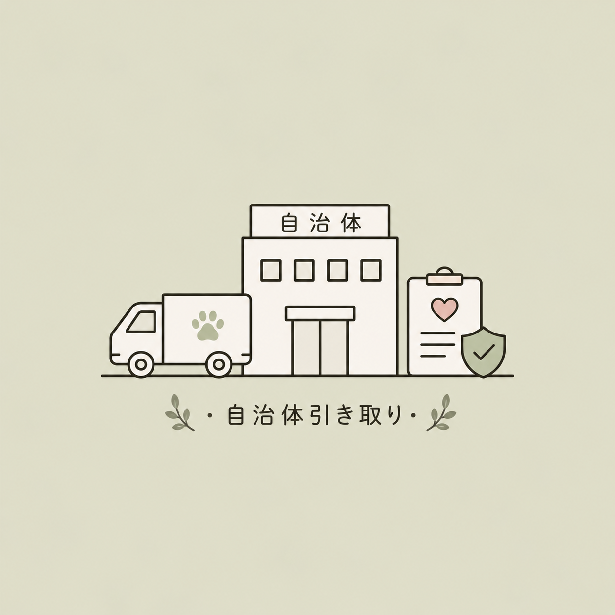 自治体引取